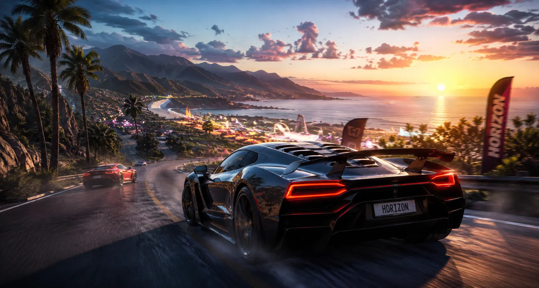 Racing community background